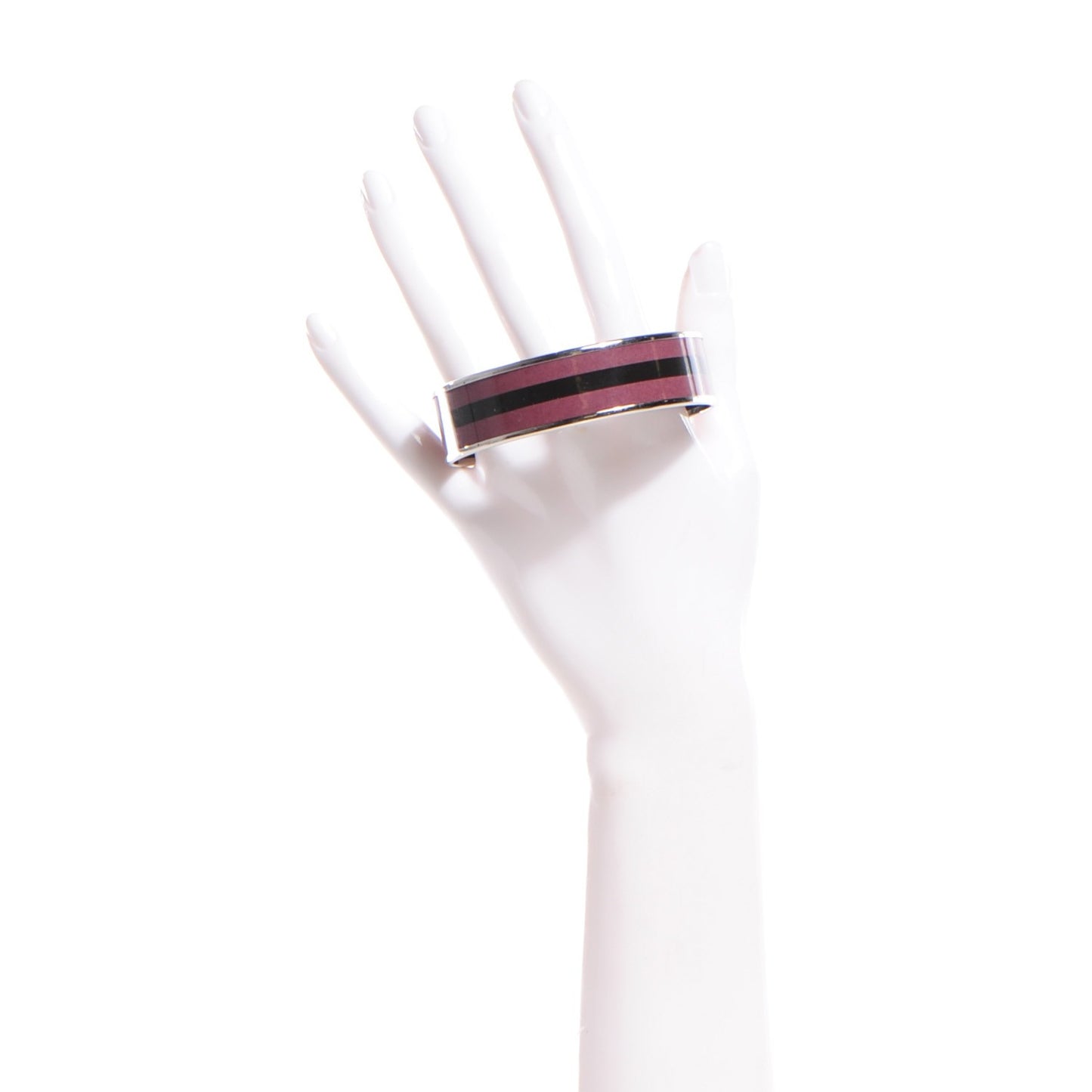 Enamel Printed Wide Bracelet 70 Violine