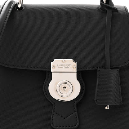Burberry Trench Calfskin Small DK88 Top Handle Bag Black 7 of 12