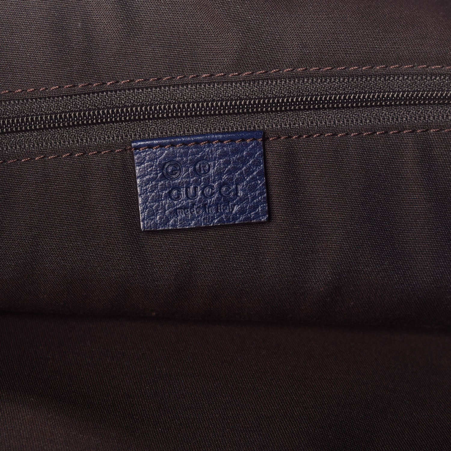 Gucci Crystal Monogram Messenger Bag Navy 6 of 9