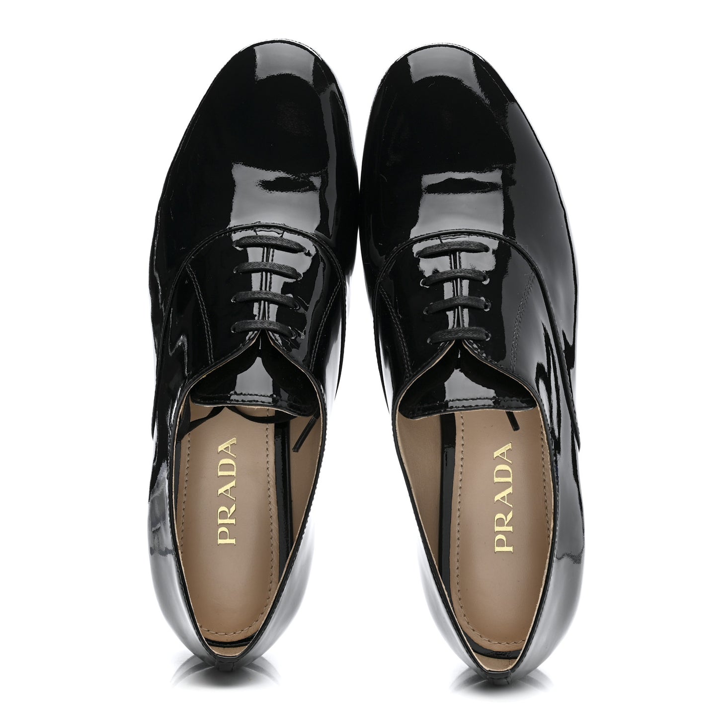 Vernice Lace Up Oxfords 38 Black