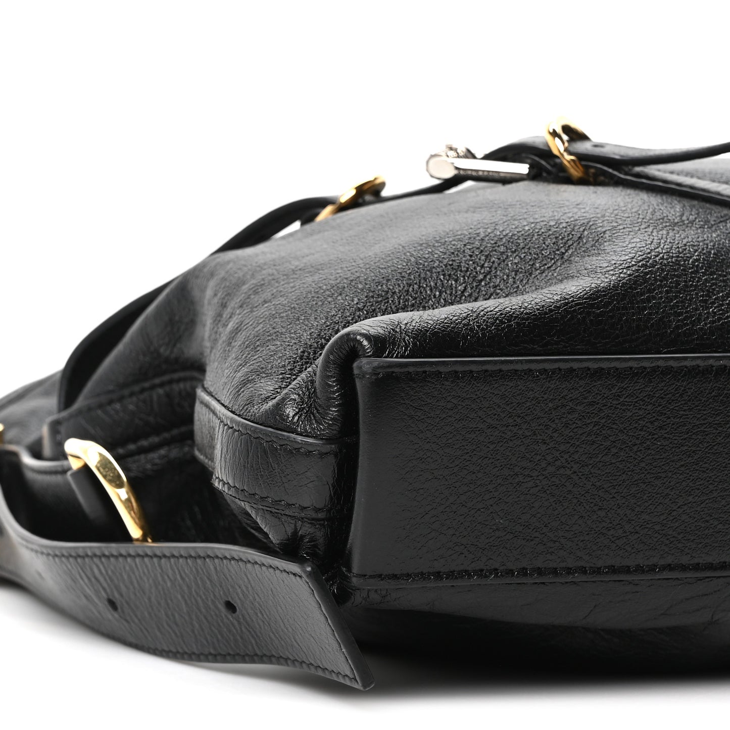Calfskin Medium Voyou Bag Black