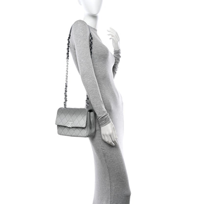 Chanel Shaded Caviar Quilted My Everything Flap Dark Grey Light Grey 2 of 10