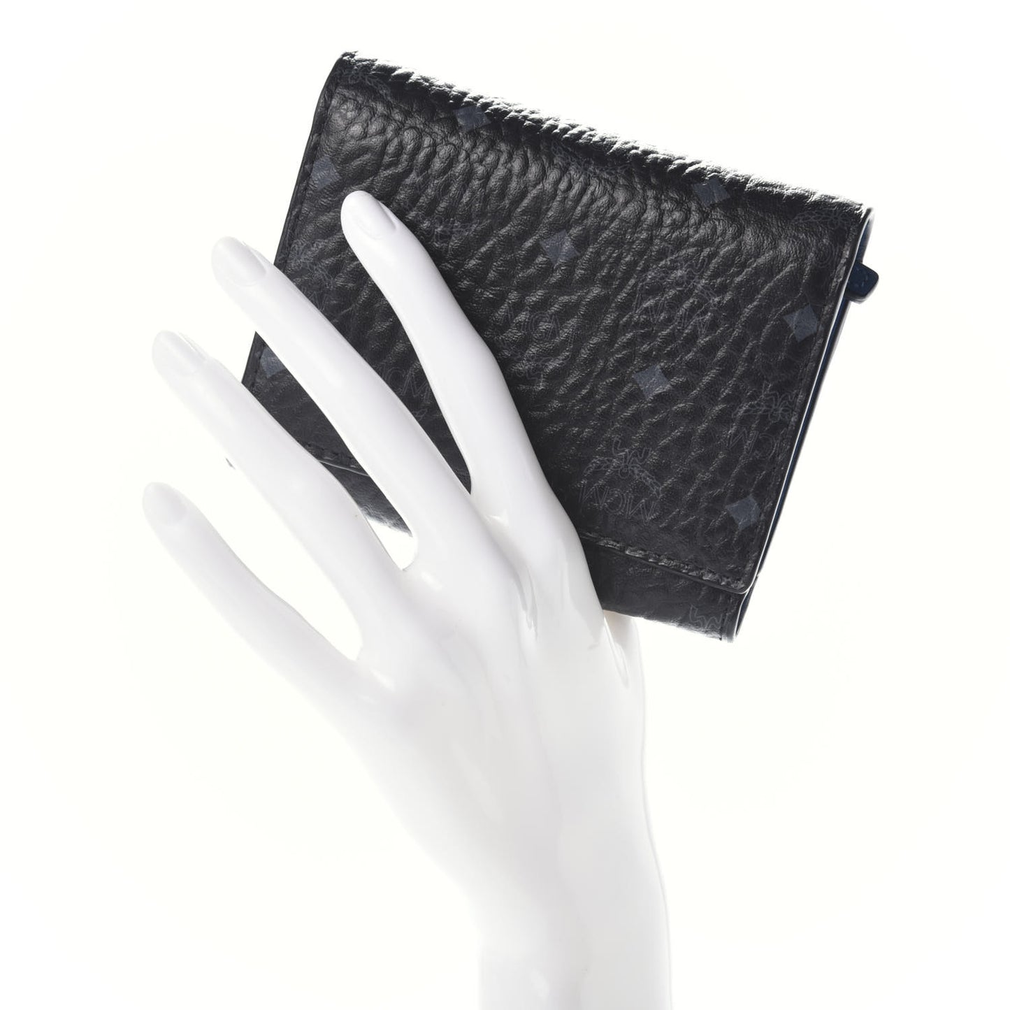 Visetos Trifold Wallet Black Blue