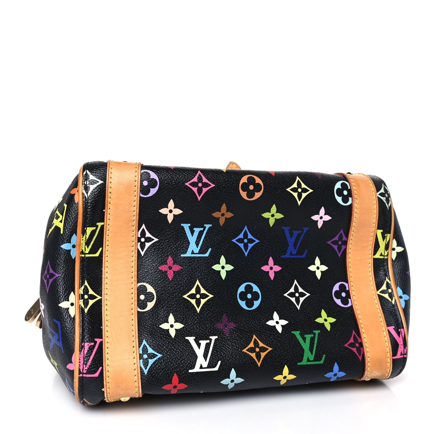 Louis Vuitton Monogram Multicolor Priscilla Black 4 of 9