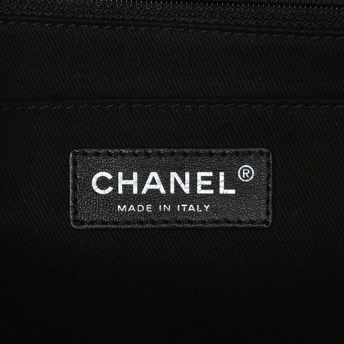 Vinyl Quilted In the Business Flap Bag Black