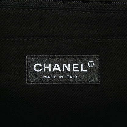 Chanel Vinyl Quilted In the Business Flap Bag Black 6 of 7