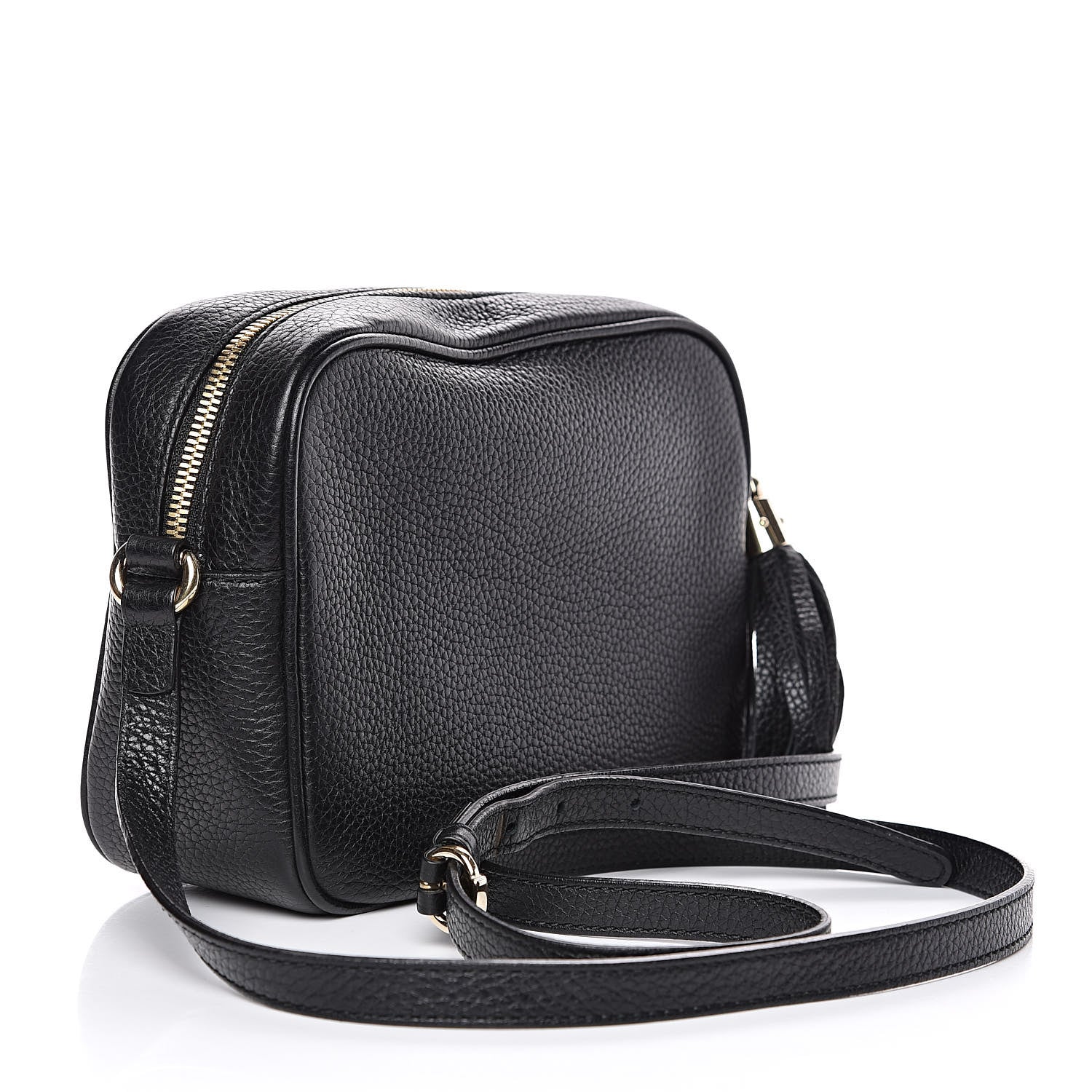 Gucci Pebbled Calfskin Small Soho Disco Bag Black 3 of 14