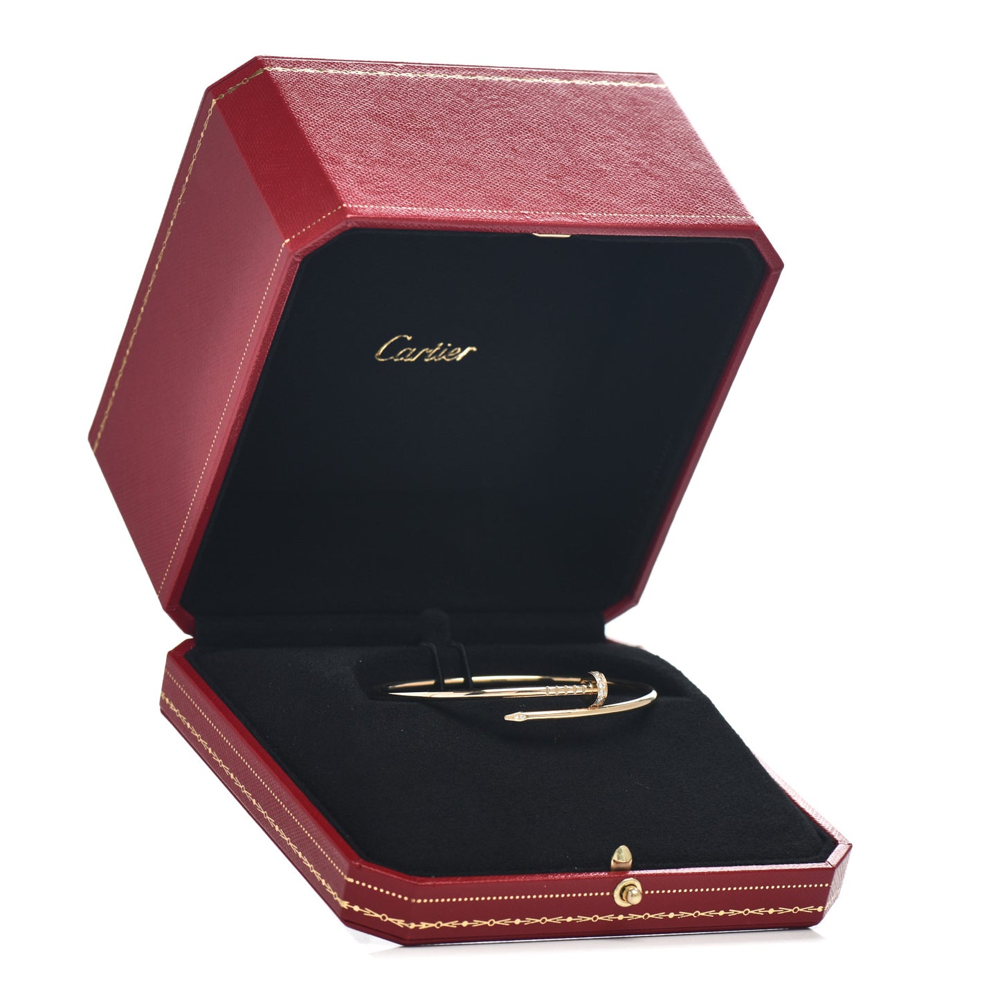 18K Yellow Gold Diamond Small Juste Un Clou Bracelet 18