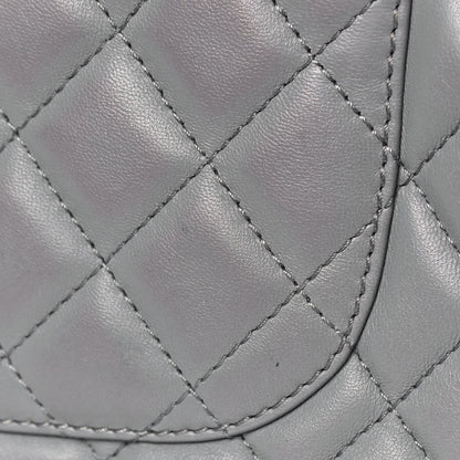 Chanel Lambskin Quilted Medium Mademoiselle Chic Flap Gris 15 of 16