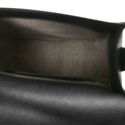 Chloe Grained Calfskin Small Marcie Saddle Bag Black 5 of 8