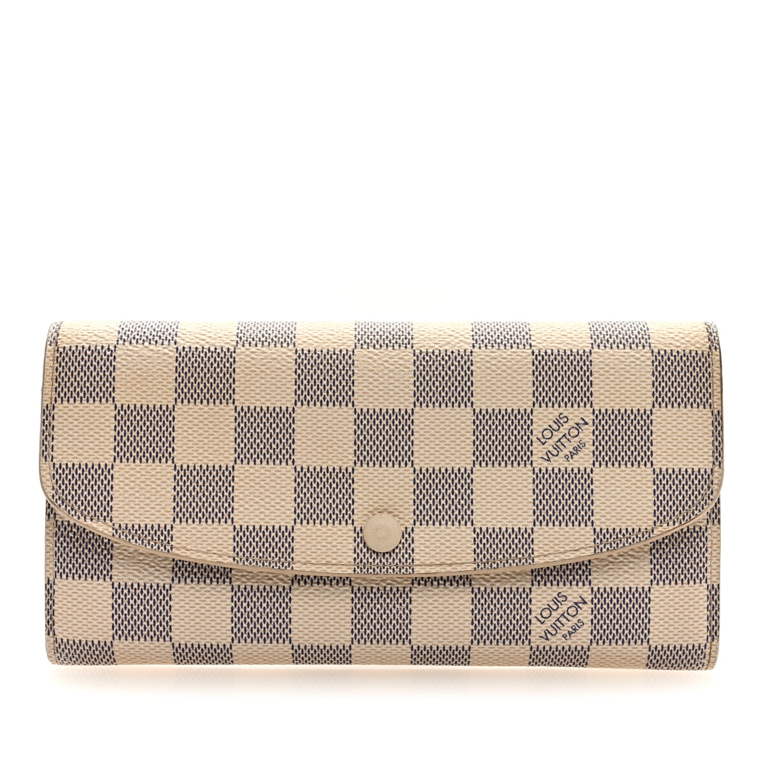 Louis Vuitton Damier Azur Emilie Wallet 1 of 6