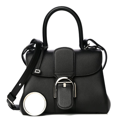 Delvaux Calfskin Mini Brillant Satchel Black 1 of 10
