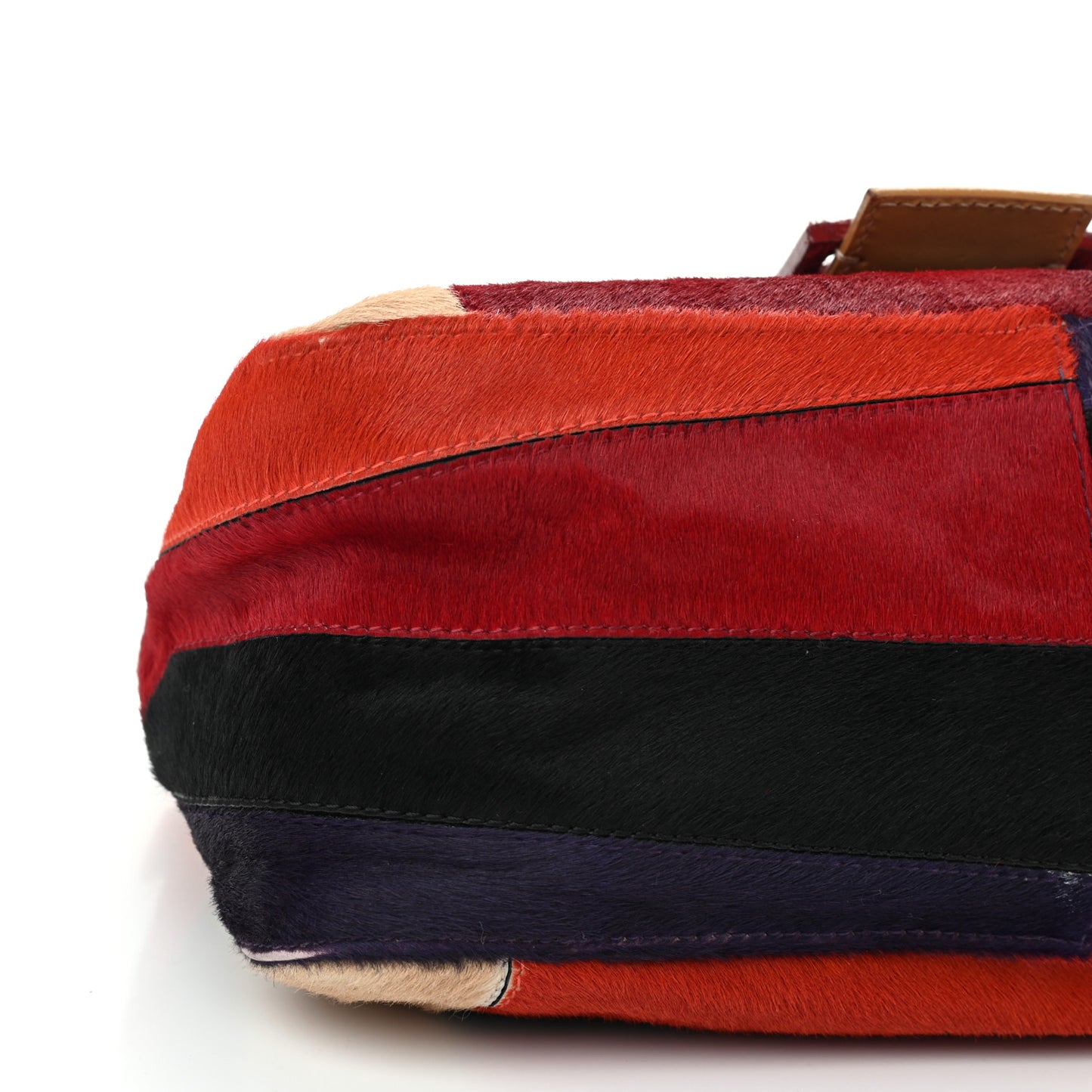 Calf Hair Mama Baguette Multicolor