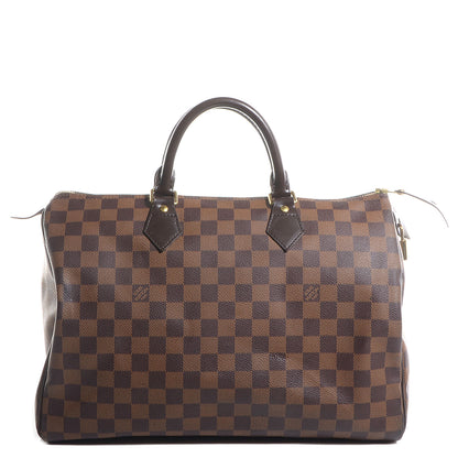 Louis Vuitton Damier Ebene Speedy 35 1 of 7