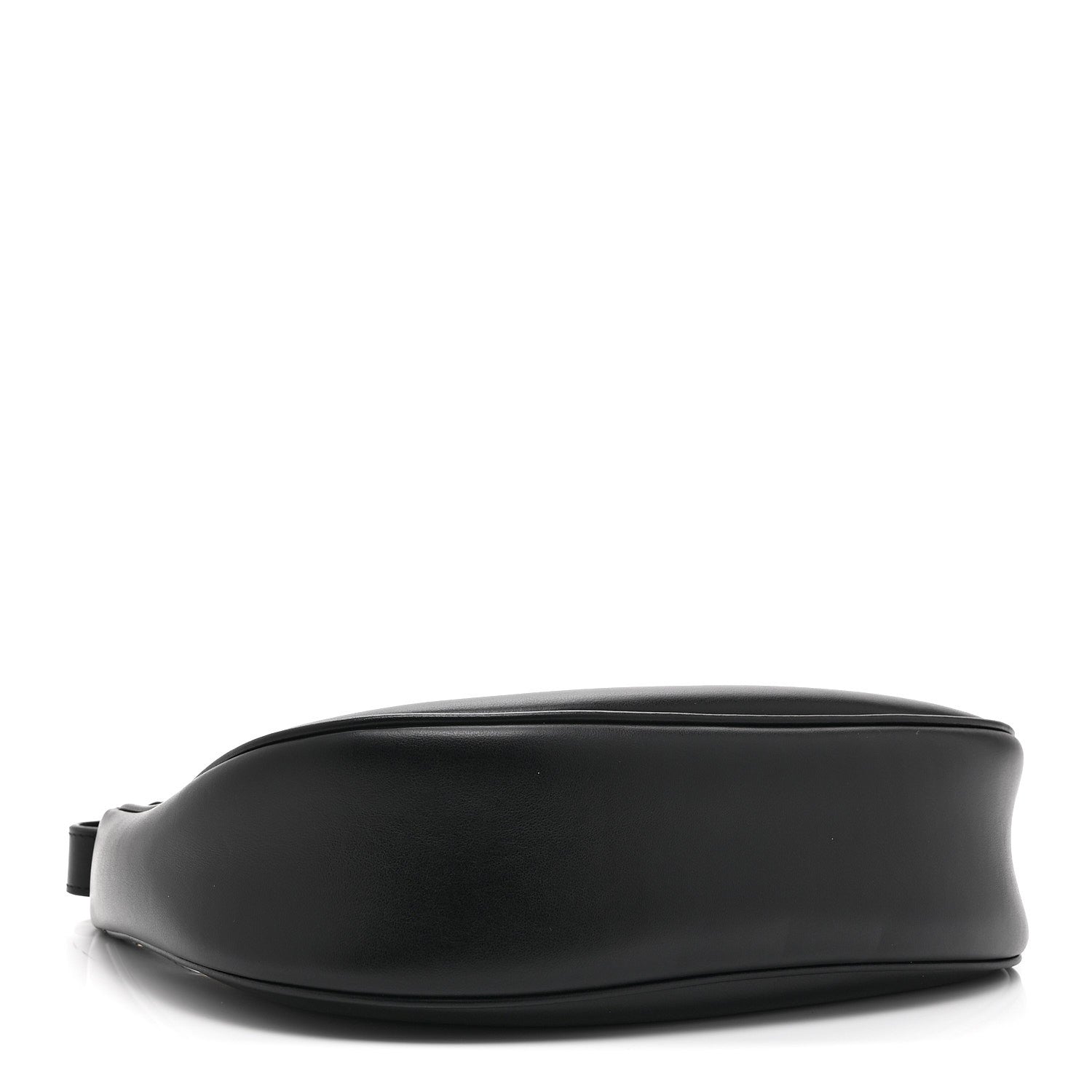Celine Smooth Calfskin Medium Strap Ava Triomphe Shoulder Bag Black 4 of 10