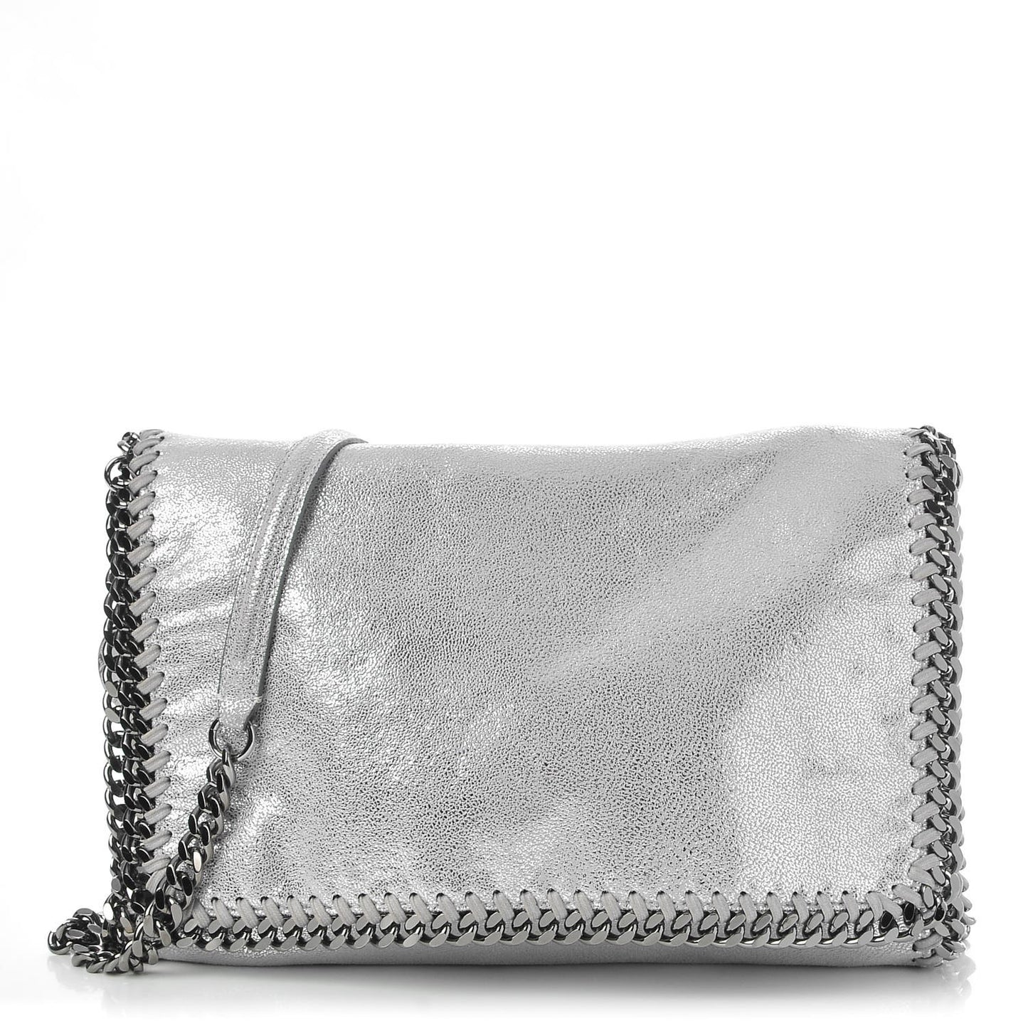 Shaggy Deer Falabella Messenger Silver