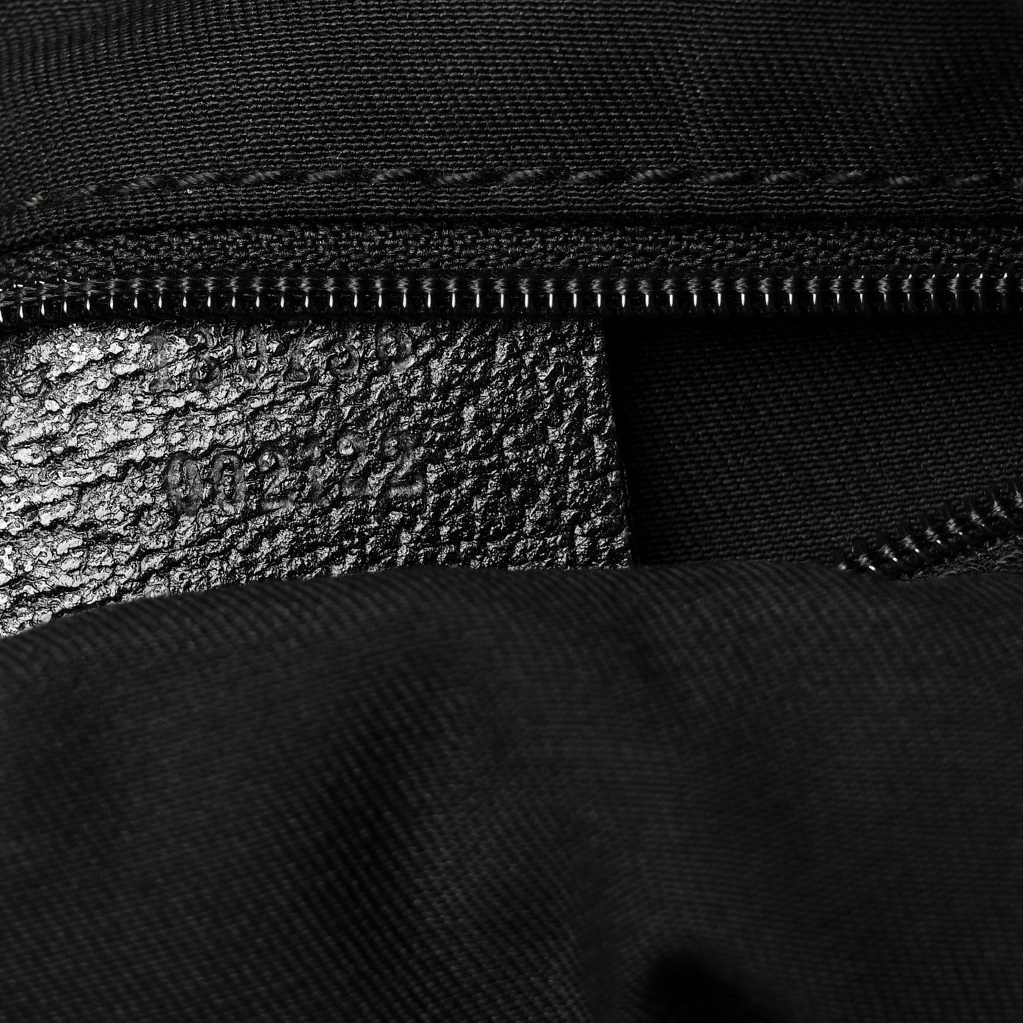 Monogram Medium Abbey Shoulder Bag Black