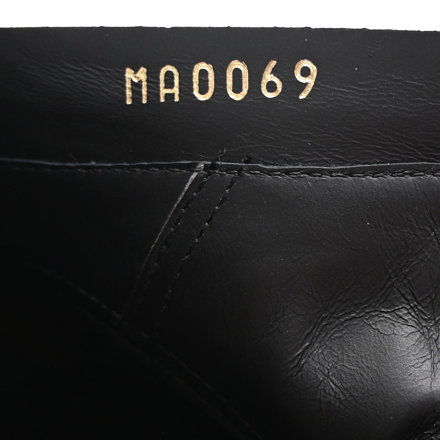 Grained Calfskin Fur Platform Ankle Boots 37.5 Black