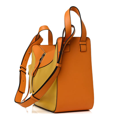 Loewe Calfskin Small Hammock Shoulder Bag Mandarin Yellow 2 of 12