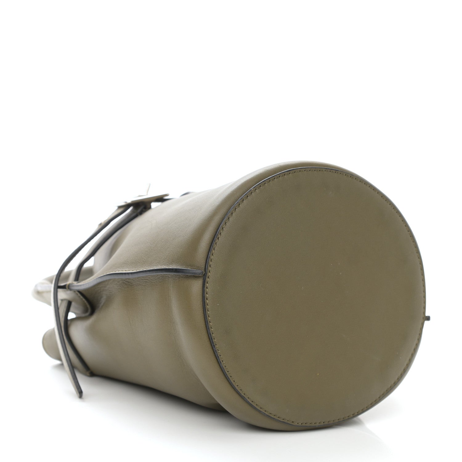 Celine Smooth Calfskin Nano Big Bag Bucket Army Green 3 of 9