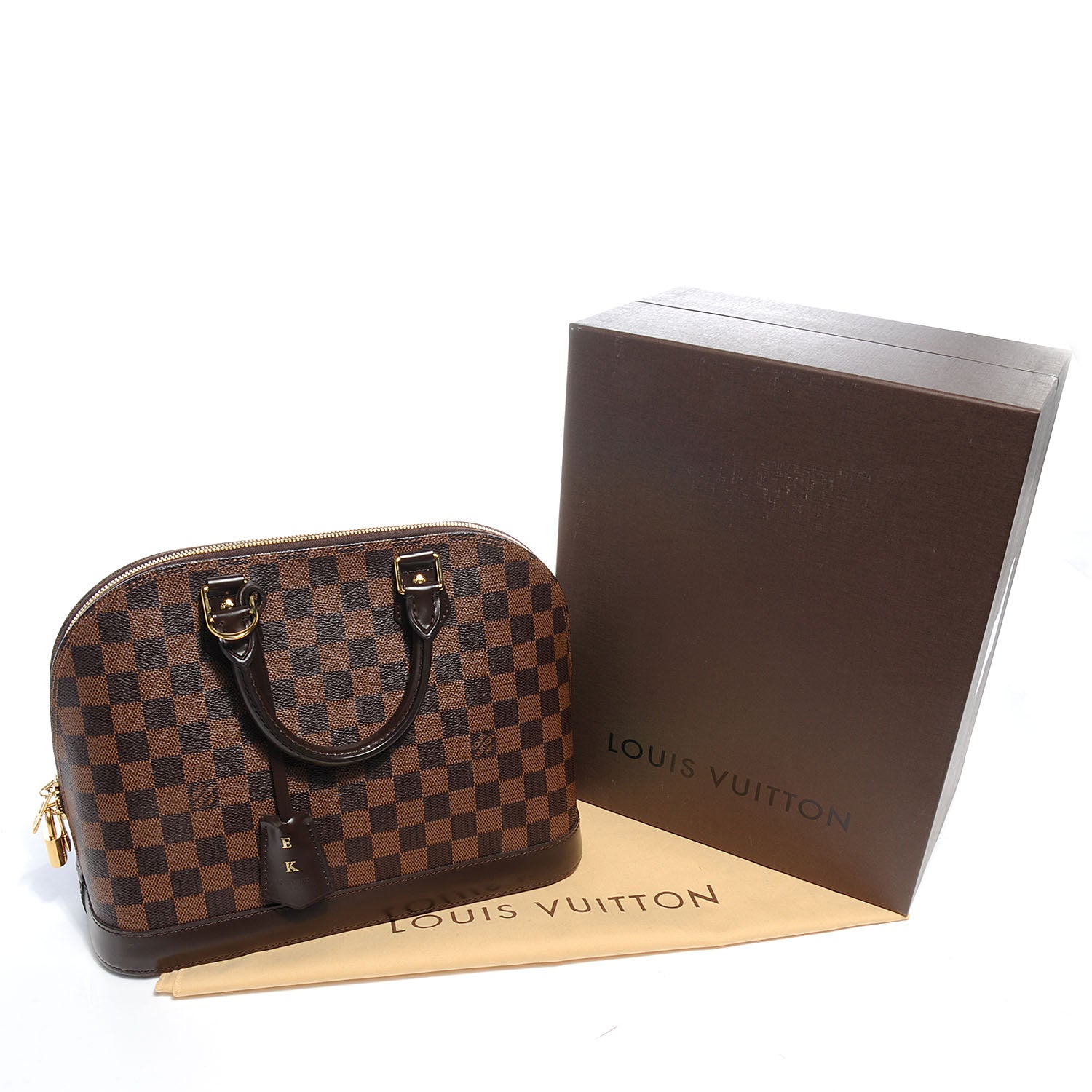 Louis Vuitton Damier Ebene Alma PM 5 of 9