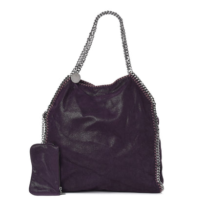 Stella McCartney Shaggy Deer Big Falabella Tote Purple 1 of 12