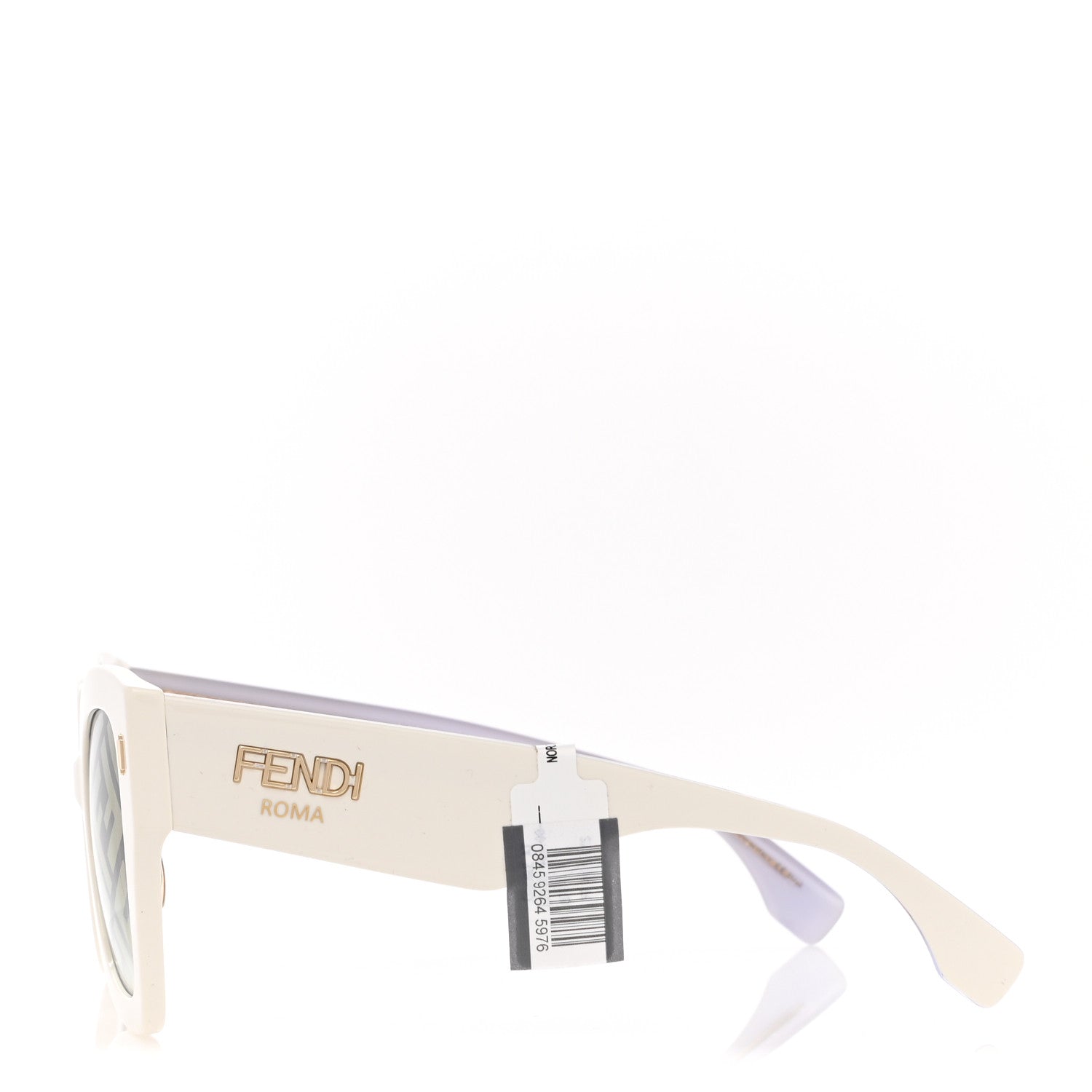 Fendi Acetate FF Sunglasses FF 0434/G/S White Gold 3 of 8