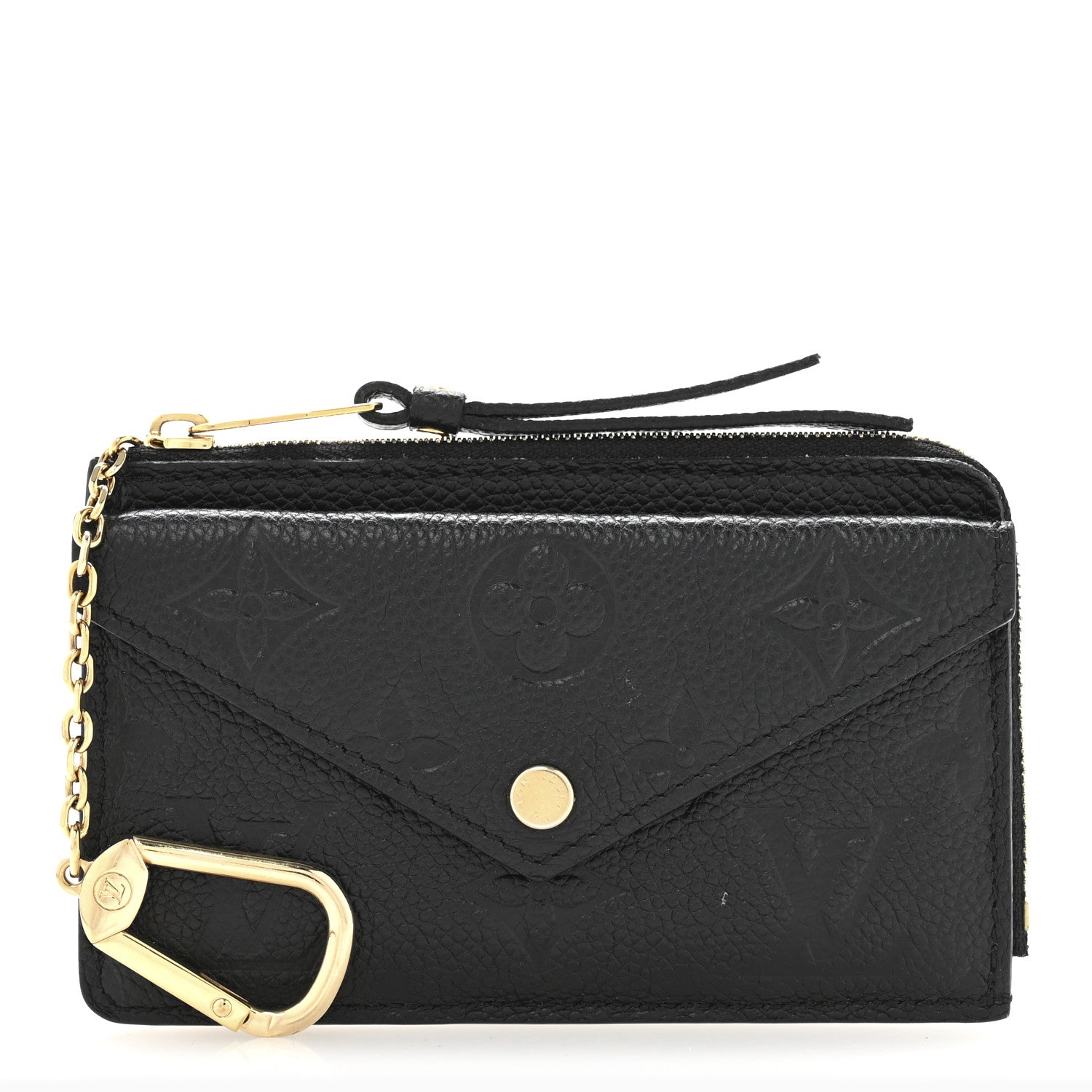 Louis Vuitton Empreinte Recto Verso Card Holder Black 1 of 9