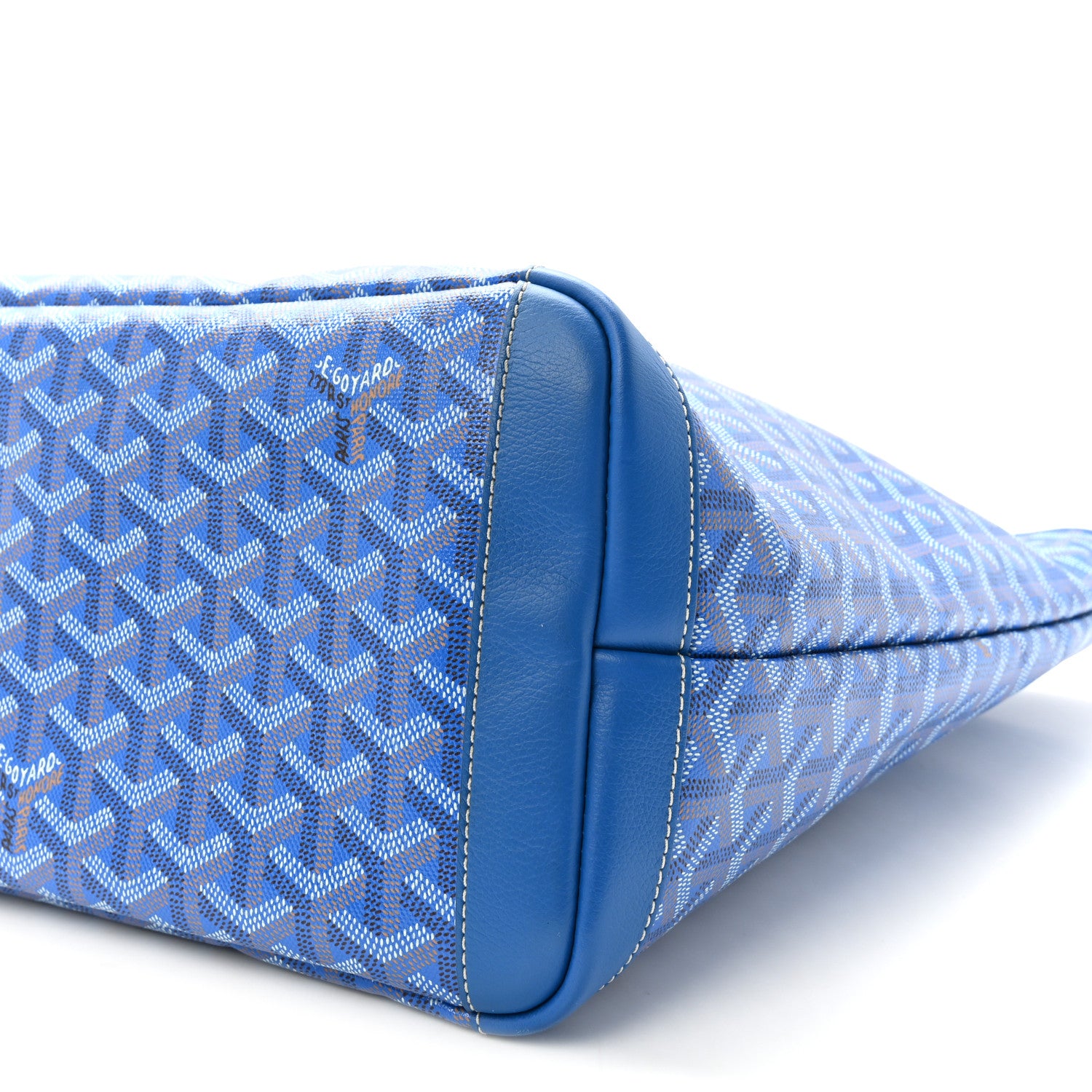Goyard Goyardine Artois  MM Blue 10 of 10