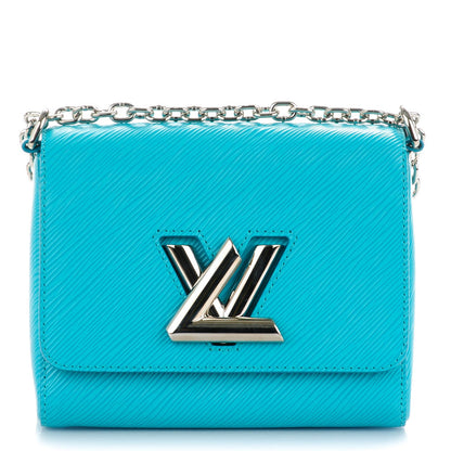 Louis Vuitton Epi Twist Shoulder Bag PM Turquoise 1 of 8