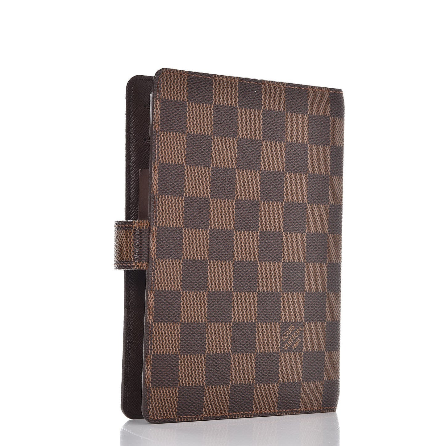 Damier Ebene Medium Ring Agenda Cover