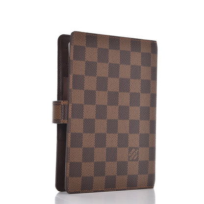 Louis Vuitton Damier Ebene Medium Ring Agenda Cover 3 of 7