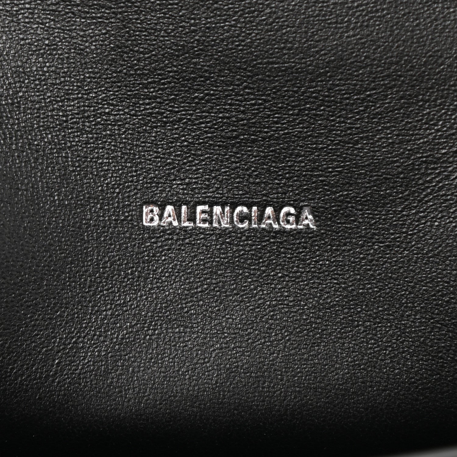 Balenciaga Glitter Fabric Hourglass Top Handle Bag XS Black 5 of 12