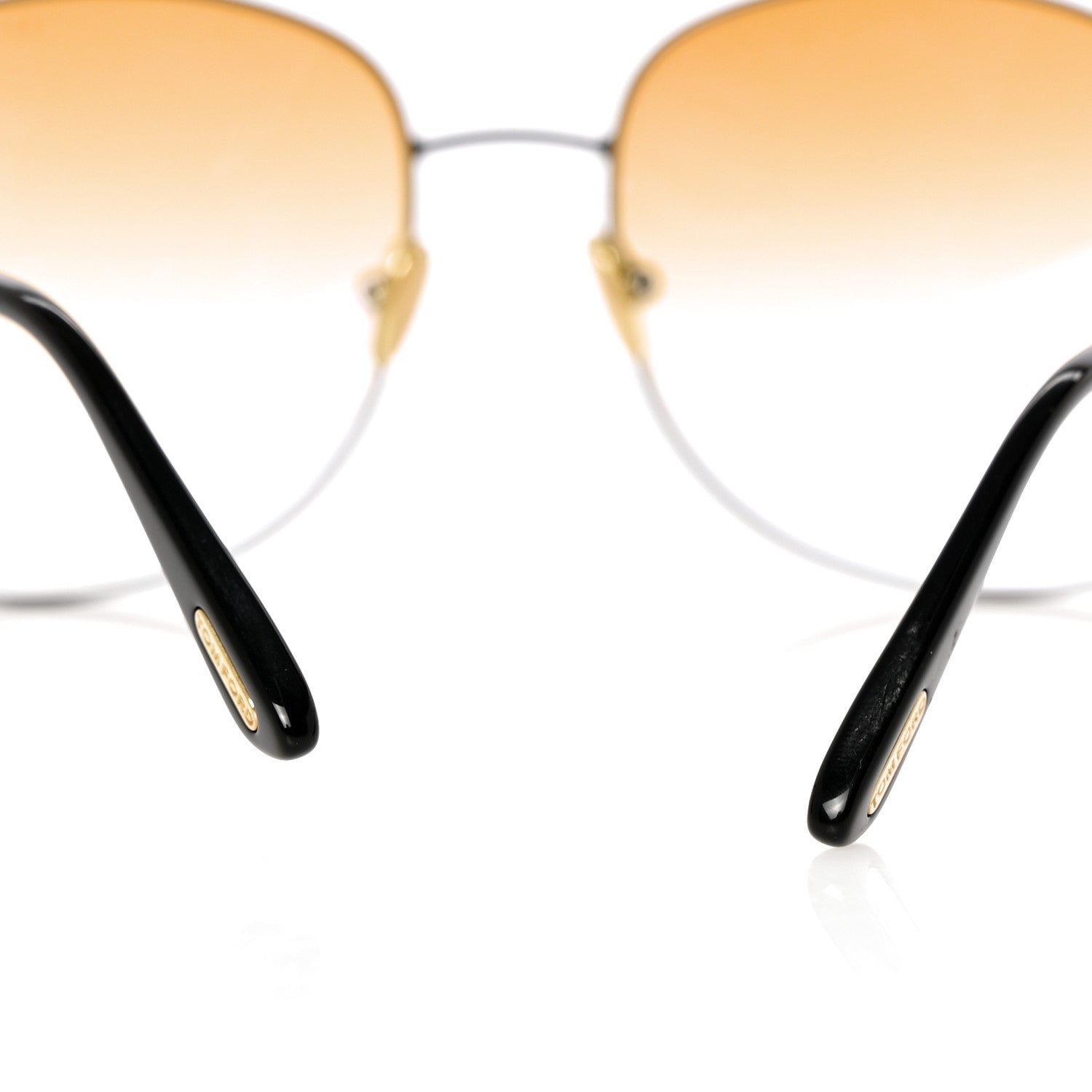Tom Ford Metal Delilah Aviator Sunglasses TF758 Black 8 of 9