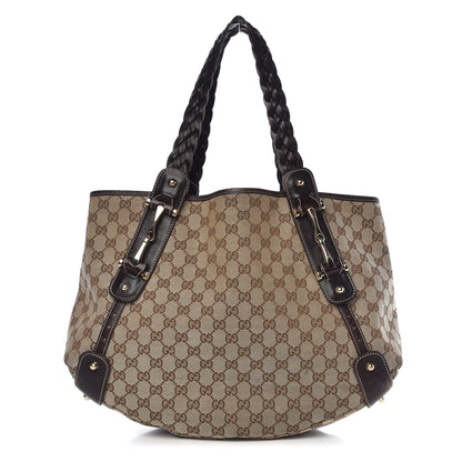 Gucci Monogram Medium Pelham Shoulder Bag Dark Brown 1 of 9