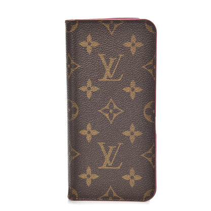 Louis Vuitton Monogram iPhone 7/8 Plus Folio Case Pink 1 of 11