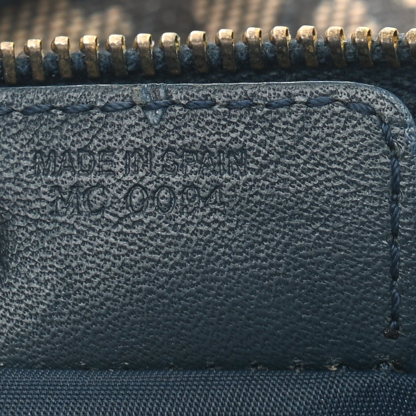 Monogram Mini Saddle Pochette Navy