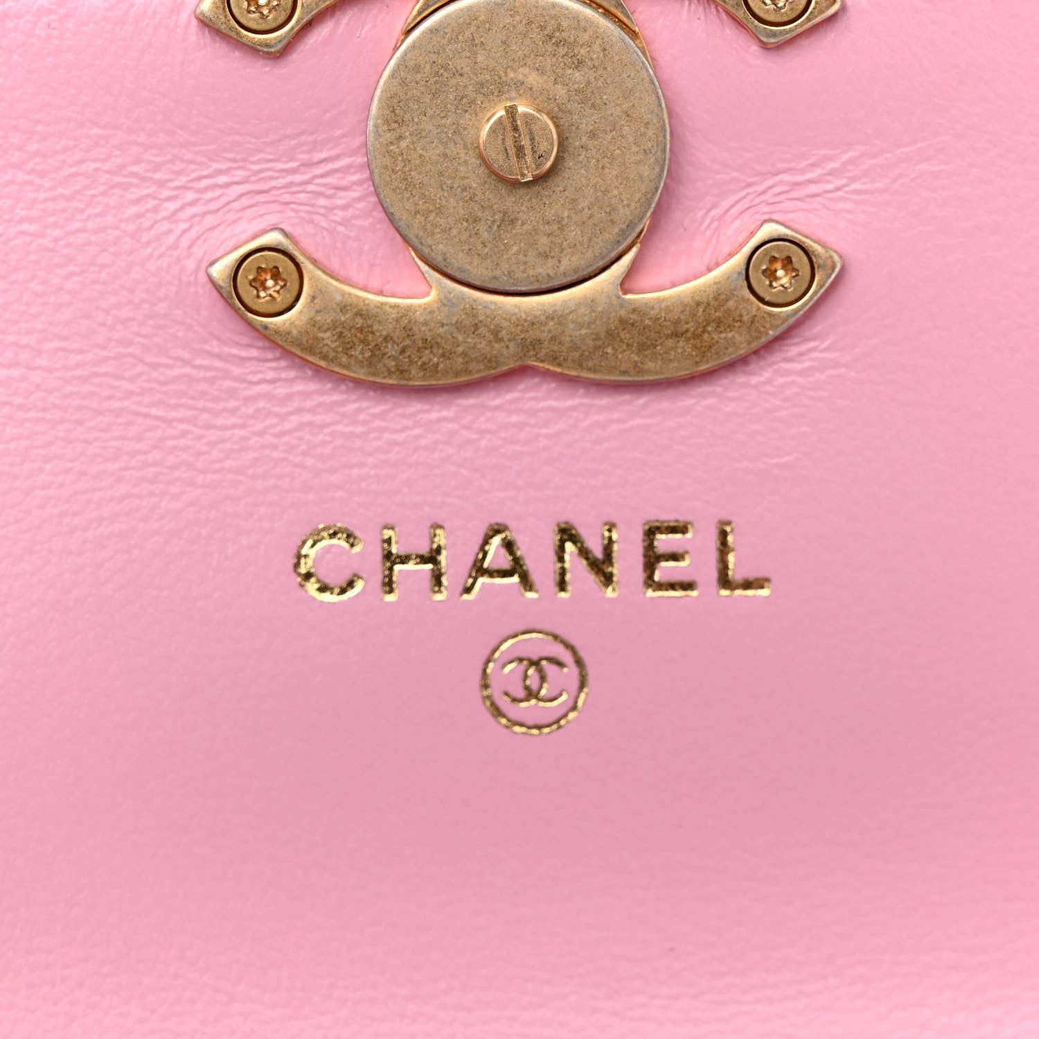 Chanel Lambskin Lacquered Metal Quilted Flap Chain Belt Bag Pink 6 of 11