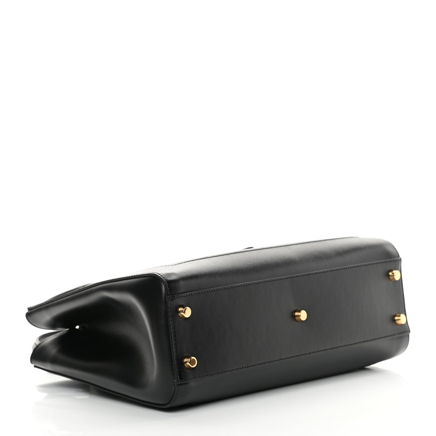 Boarded Plutone Calfskin Medium Jackie 1961 Tote Black