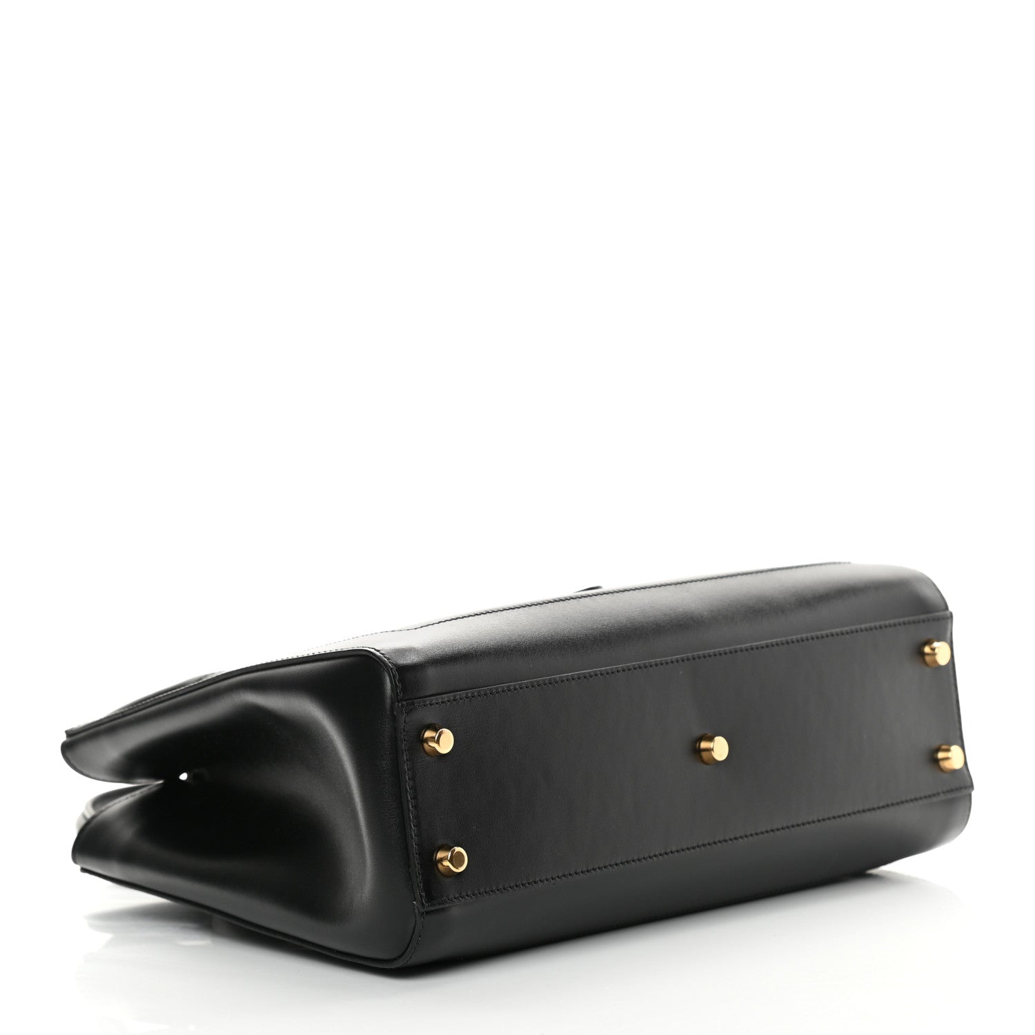 Gucci Boarded Plutone Calfskin Medium Jackie 1961 Tote Black 4 of 12