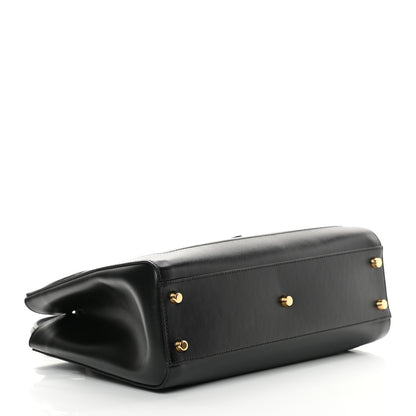 Gucci Boarded Plutone Calfskin Medium Jackie 1961 Tote Black 4 of 12