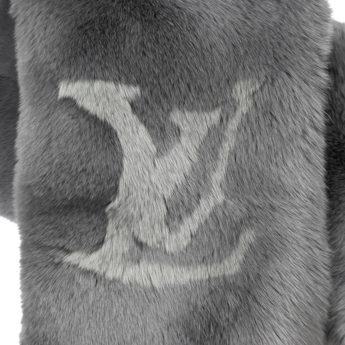Rabbit Fur Echarpe Rex Stole Grey