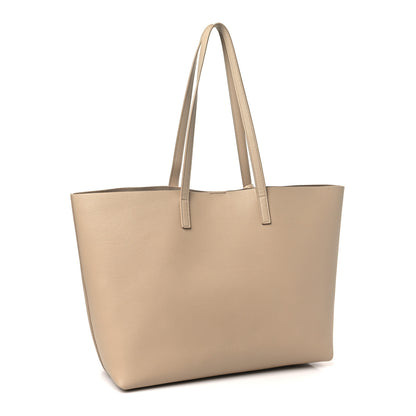 Saint Laurent Calfskin Large Shopping Tote Dark Toffee 4 of 10
