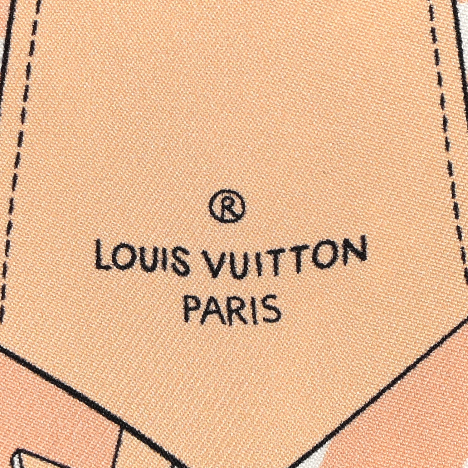 Louis Vuitton Silk Monogram Gradient By The Pool Bandeau Mist 3 of 7
