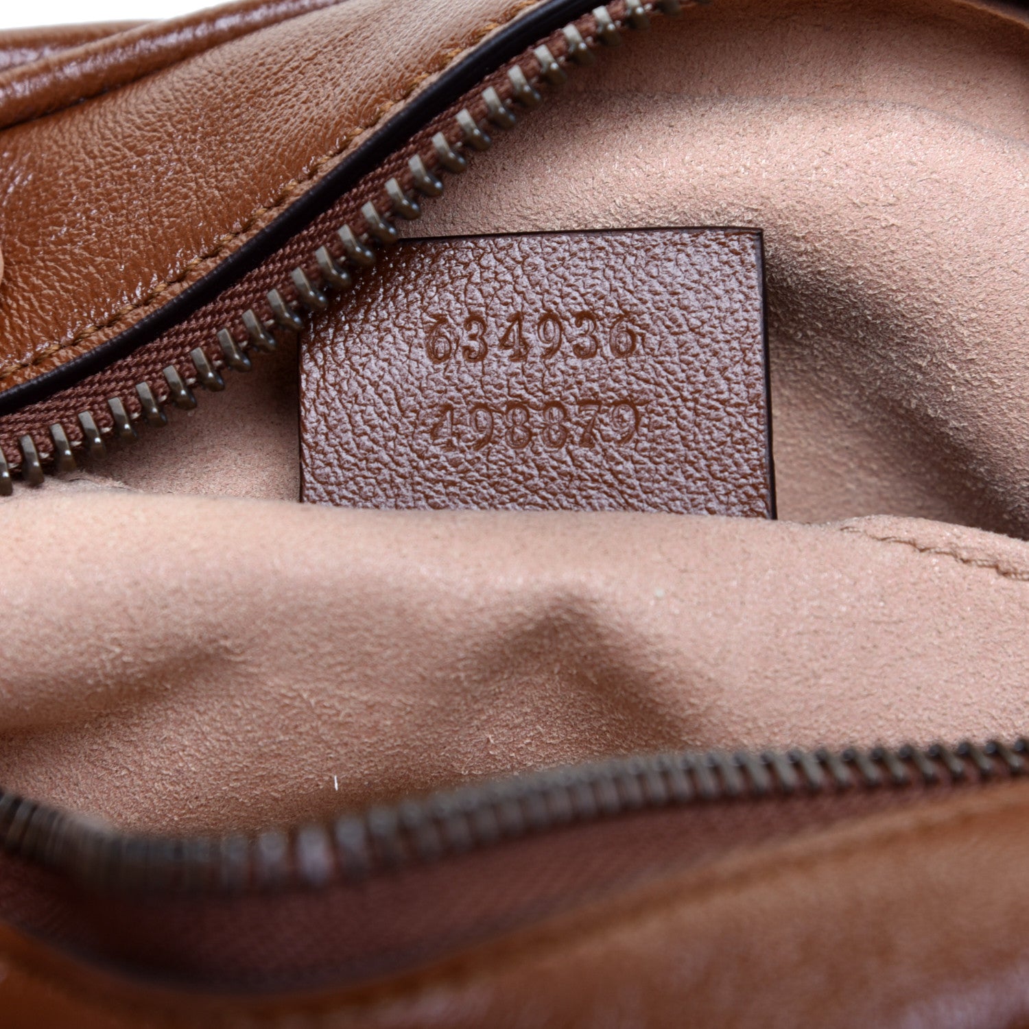 Gucci Glazed Calfskin Matelasse Diagonal Mini GG Marmont Chain Shoulder Bag Cuir 9 of 11