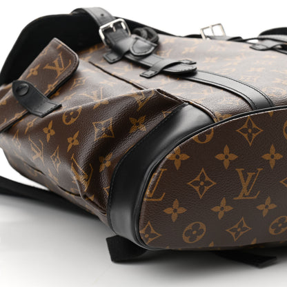 Louis Vuitton Monogram Macassar Christopher PM Backpack 8 of 11