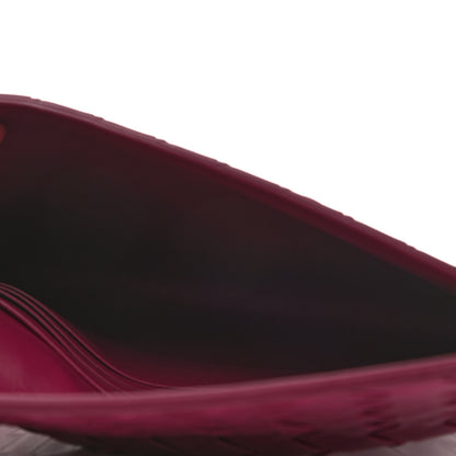 Bottega Veneta Nappa Intrecciato Flap Pouch Cinnabar 5 of 8