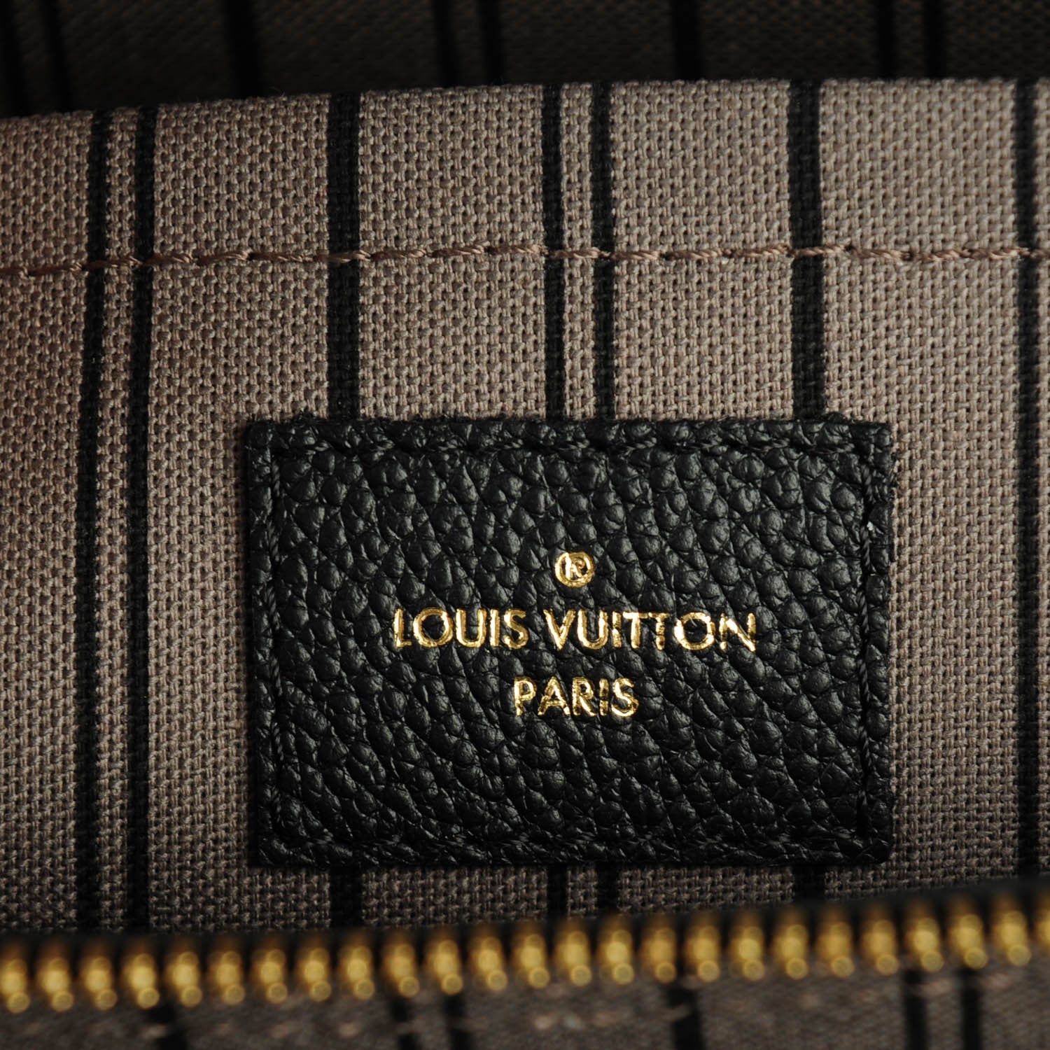 Louis Vuitton Empreinte Montaigne MM Black 6 of 8