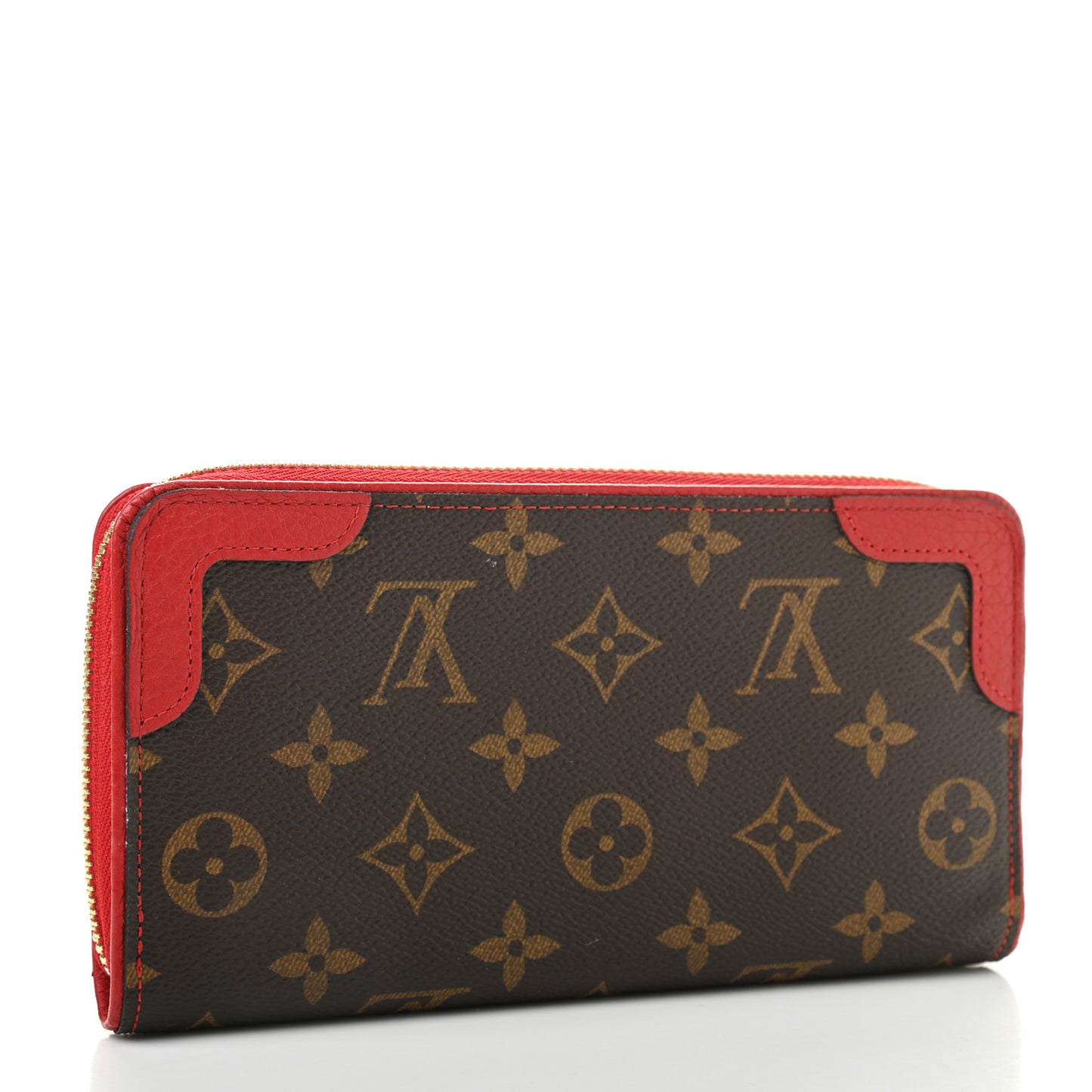 Monogram Retiro Zippy Wallet Cherry