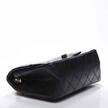 Chanel Aged Calfskin Quilted 2.55 Reissue Mini Flap Black 3 of 10
